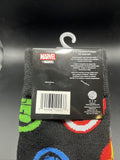 Marvel Avengers and Captain America Shield Socks (2 Pairs) Sz 6-12
