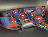 Buckle Down 3 Expression Web Orb  Seatbelt Buckle Mens Belt WSPD071 Marvel