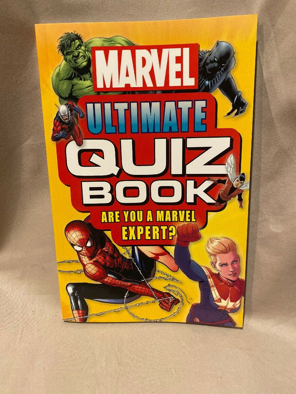 Marvel Ultimate Quiz Book: Are You a Marvel Expert? by DK (2019, Paperback) NEW