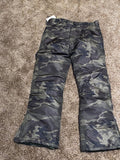 Arctic Quest Youth Ski Pants Olive Camo Sz Small NEW