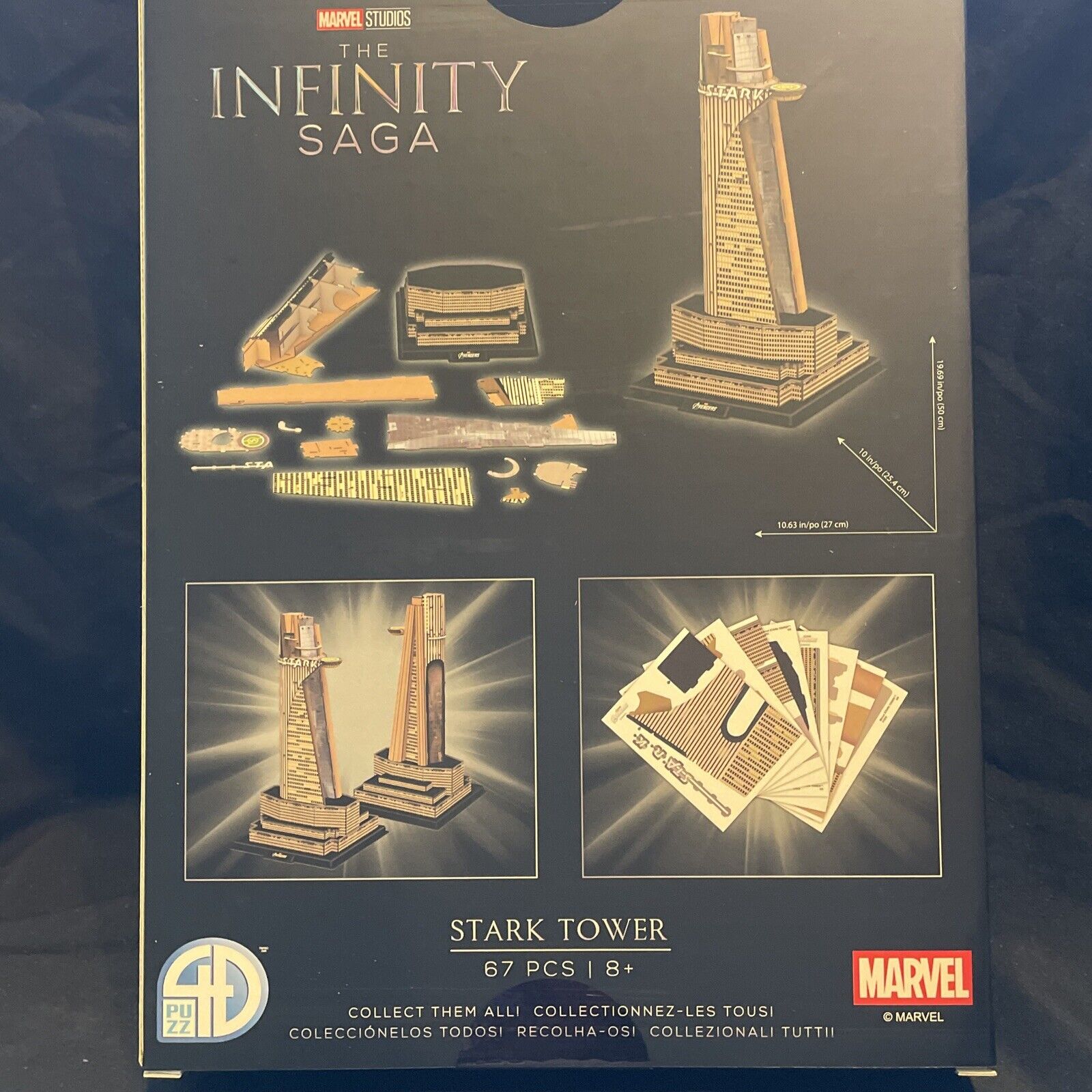 Marvel Avengers Tower 3D Puzzle