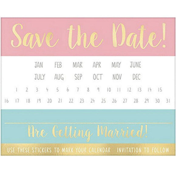 Save The Date Value Pack Invitations 20CT