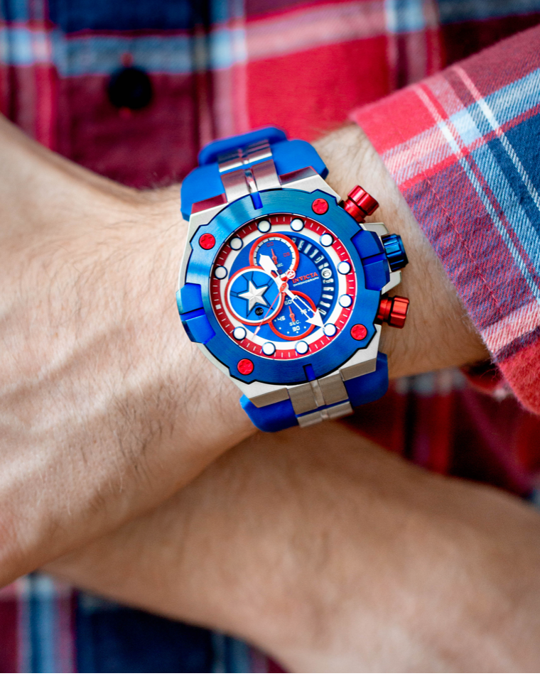 Invicta marvel captain discount america