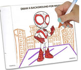 Marvel Spidey & Amazing Friends Color & Sticker Activity Set Ages 3+ Red