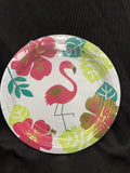 Aloha Summer Luau Tropical Beach Theme Party 7" Paper Dessert Plates