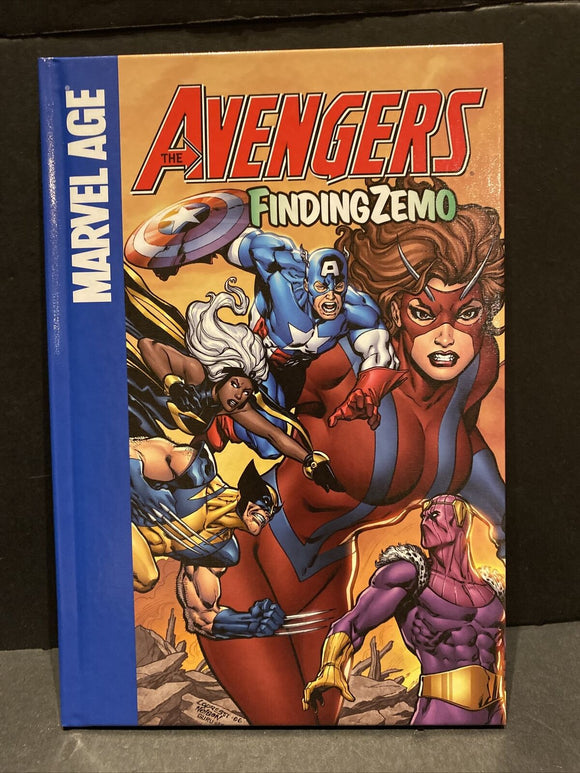 Marvel Age Avengers Finding Zemo Graphic Novel NEW