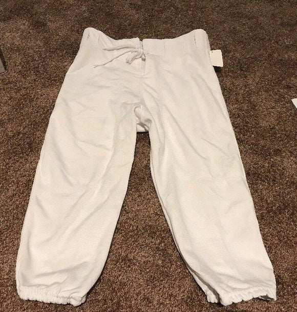 FPASL80 MARTIN ADULT SLOTTED FOOTBALL PANTS WHITE NEW