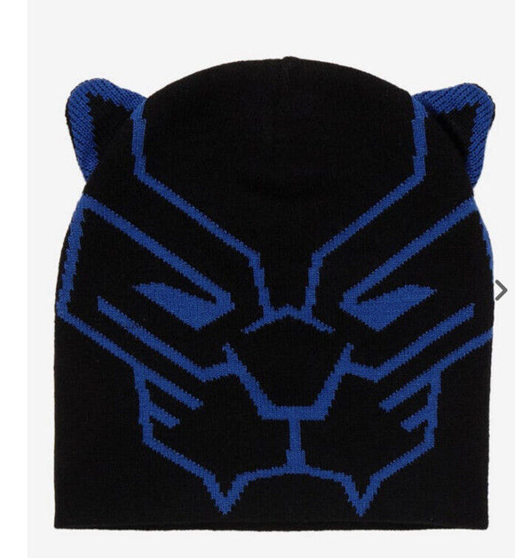 Marvel Black Panther Adult Figural Beanie Stlye Hat