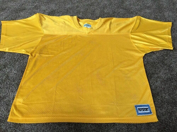 ProSport Dazzle Adult Football Jersey Gold Size S/M