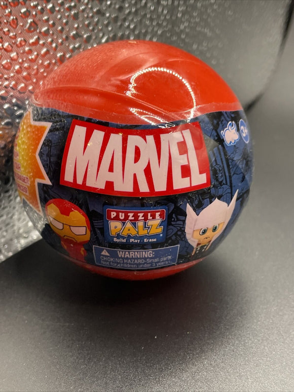 Marvel Puzzle Palz Mystery Capsule - Build Own Character Eraser