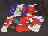 Marvel 10 Pack No Show Socks Kids Size 6-8