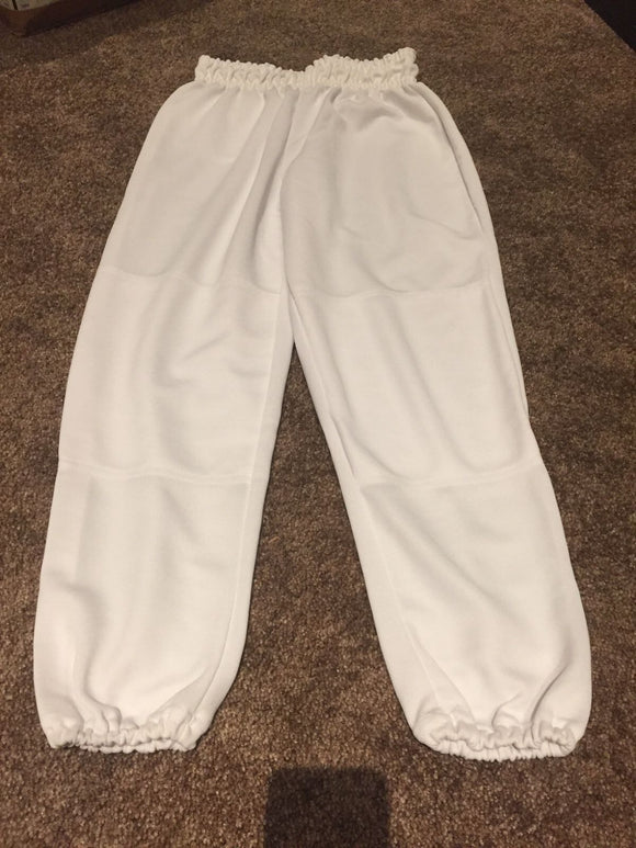 Russell Athletic Youth L White Baseball/Softball Pants NEW