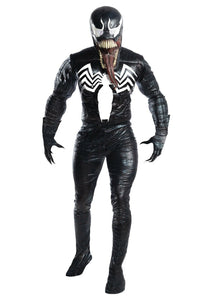 Marvel Comics Premium Deluxe Venom Padded Costume Jumpsuit Mens Adult Medium