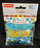 Fisher Price Baby Shower Party Supplies Jungle 1.2 oz. Boy Confetti Mix