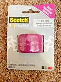 NEW Scotch Expressions Floral Lace Tape, purple, 30 mm (1.18 in) x 4 m (4.37 yd)