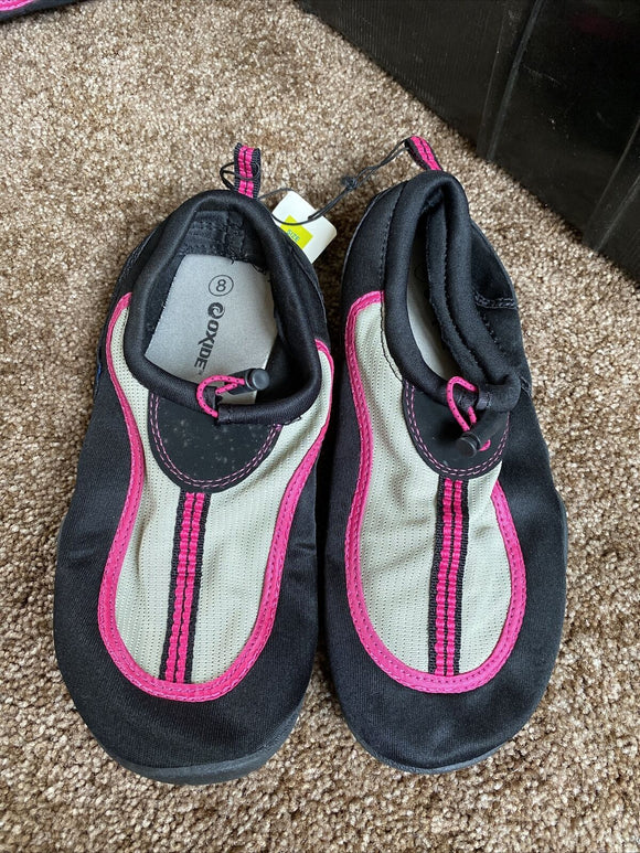 OXIDE Women's Tide Water Shoe - Size: 8 Black/pink