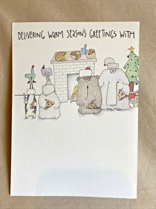 Seasons Greetings Greeting Card w/Envelope NEW