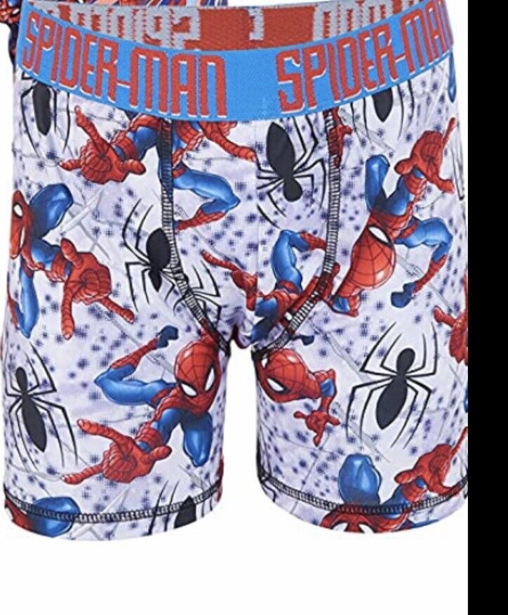 Marvel Spiderman Moisture Wick Boys Sz 8 Boxer Briefs 4prs – The Odd  Assortment