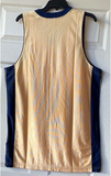 Yale Sportswear Adult Basketball Sleeveless Jersey Gold/Navy  2XL