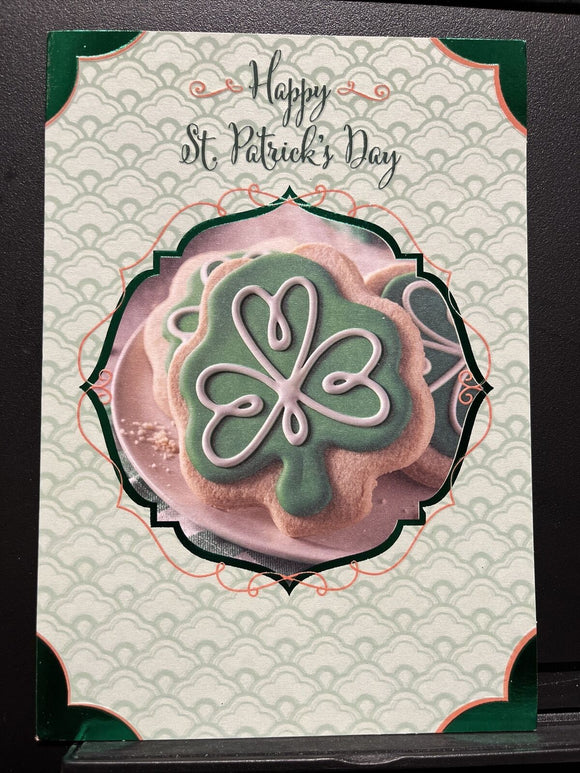 Happy St. Patrick's Day Greeting Card with Envelope