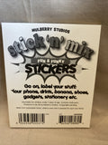 Stick N Mix Sticker Book Personalized "Jackson" Fun & Funky 108 Stickers NEW