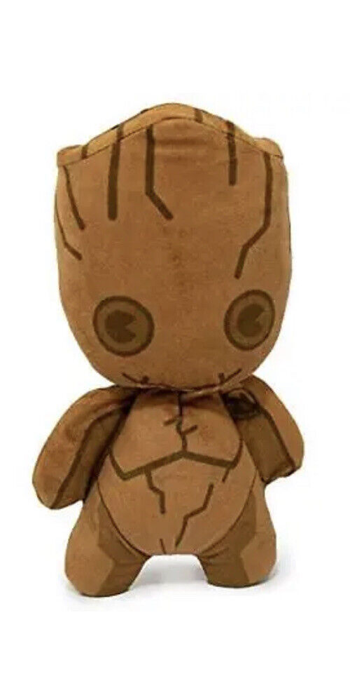 Buckle-Down Dog Toy, Marvel, Plush Squeaker Kawaii Baby Groot Standing Pose