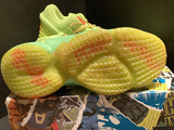 adidas x Marvel DON Issue 2 Spidy Sense Mens Glow Mint Basketball Sneaker sz 3.5