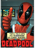 Deadpool Talk Until Surrender PHOTO MAGNET 2 1/2" x 3 1/2 ITEM: 20176MV Ata-boy