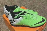 Nike JE Bomba TF Soccer Shoes Green Black White Sz 3.5 NEW