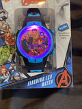 Marvel Avengers Flashing LCD Youth Watch Accutime NEW