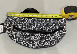 Marvel  Heroes Black & whiteCross Body or Around Waist Fanny Pack Adjustable NWT