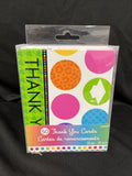 Colorful Thank you Graduation Card with Envelope 50ct