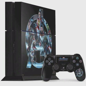 Marvel Avengers Endgame Logo PS4 Bundle Skin By Skinit NEW