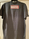 Marvel Avengers Adult T-Shirt Grey Size Medium NEW