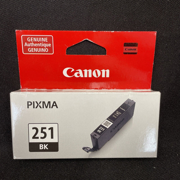 Genuine Canon Pixma 251 BK Black Ink Cartridge