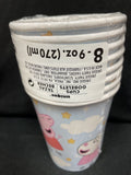 Peppa Pig 9 oz Hot/Cold Party Cups 8 Ct