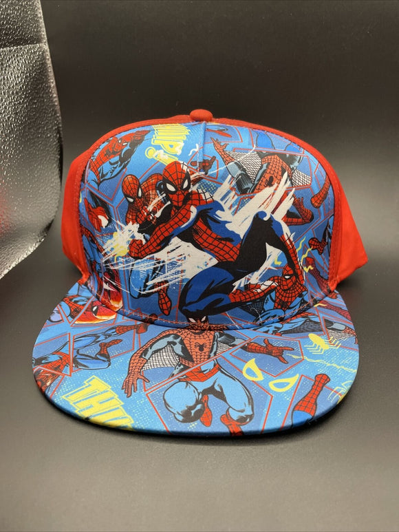 Marvel Spiderman in Action Kids Baseball Hat Adjustable