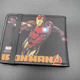 Buckle Down Marvel  Iron Man Face & Pose Bifold Wallet