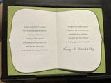 St. Patrick's Day for Wife Greeting Card w/Envelope