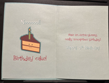 Happy 5th Birthday Greeting Card w/Envelope
