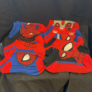 Spiderman Boys Size 6-8.5 10 Pack of Socks