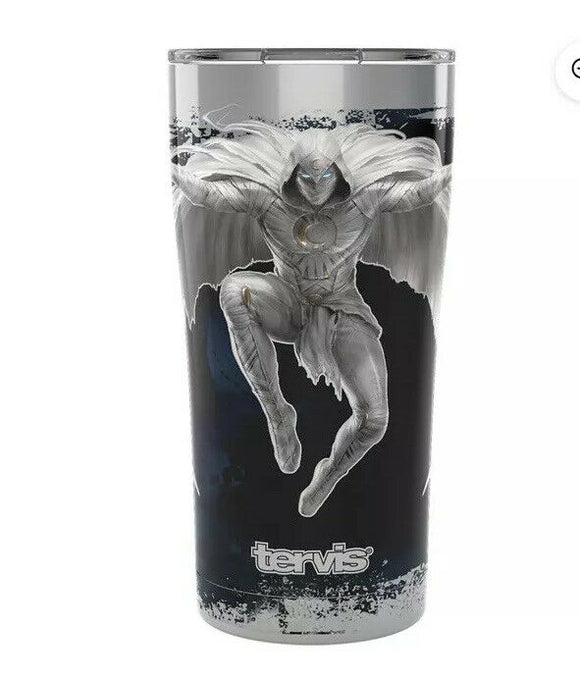 Tervis Triple Walled 20 oz Moon Knight Tumbler W/ Easy Close Lid