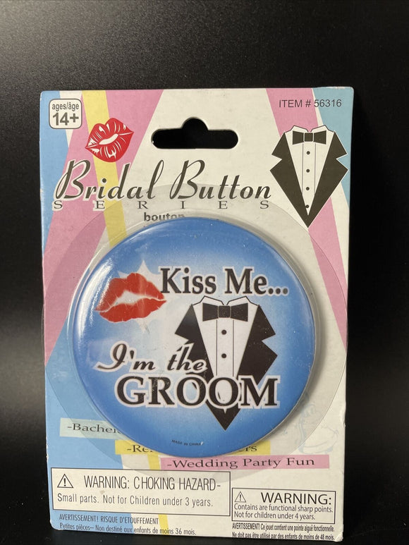 Kids Me … I’m The Groom 3” Button