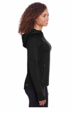 Spyder Ladies' Hayer Hooded Sweatshirt - BLACK - Small