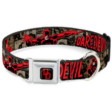 MARVEL Daredevil Full Color Seatbelt Buckle Collar: WMC028 Large