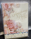 Anniversary Dazzling Bouquet Cards 8 Count Fill In Invitations