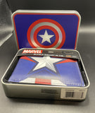 Concept One Marvel Captain America Bifold Wallet In Collectors Tin