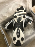 Reebok NFL Burner Speed 5/8 SD3 Black/White Football Cleats NEW No Box