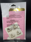 Pink And Gold Oh Baby Favor Bags W/ Stickers 8ct