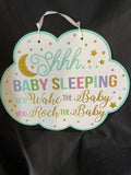 Don’t Wake The Baby Sign 9”x11.5”